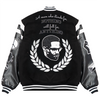 MALCOLM X VARSITY JACKET (BLACK)
