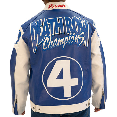 DEATHROW CHAMPS RACING JACKET (BLUE)