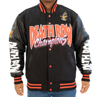 DEATH ROW CHAMPS VARSITY JACKET (BLACK)