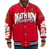 DEATH ROW CHAMPS VARSITY JACKET (RED)