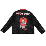 BETTY MOTO RACING JACKET (BLACK)