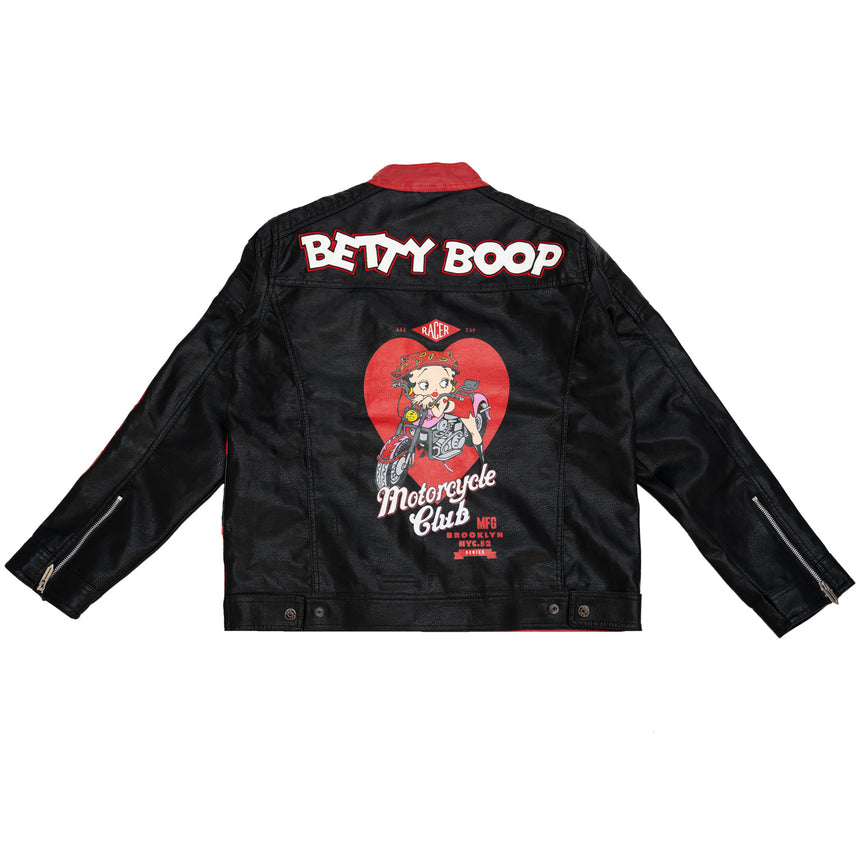 BETTY MOTO RACING JACKET (BLACK)