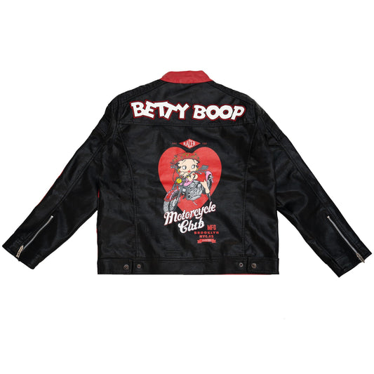 BETTY MOTO RACING JACKET (BLACK)