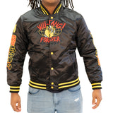 WU TANG FOREVER SATIN JACKET (BLACK)