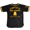 BAD NEWS BEARS BASEBALL JERSEY IN BLACK