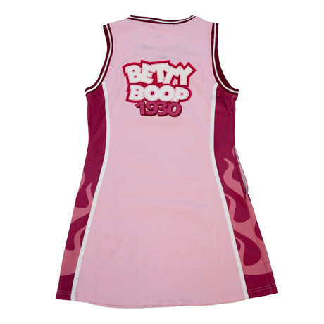 BETTY BOOP MOTORCYCLE CLUB JERSEY DRESS (PINK)