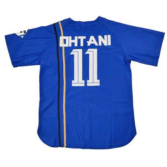 OHTANI NIPPONHAM BLUE BASEBALL JERSEY