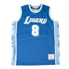 LEGEND MAMBA PATCH BASKETBALL JERSEY (ROYAL/SKY BLUE)