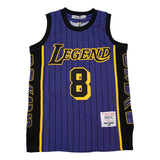 LEGEND MAMBA PATCH BASKETBALL JERSEY (PURPLE/BLACK)