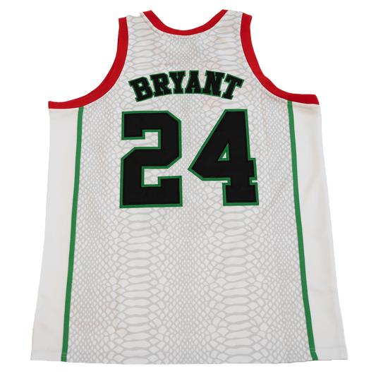 KOBE BRYANT THE GRINCH MAMBA BASKETBALL JERSEY (WHITE)
