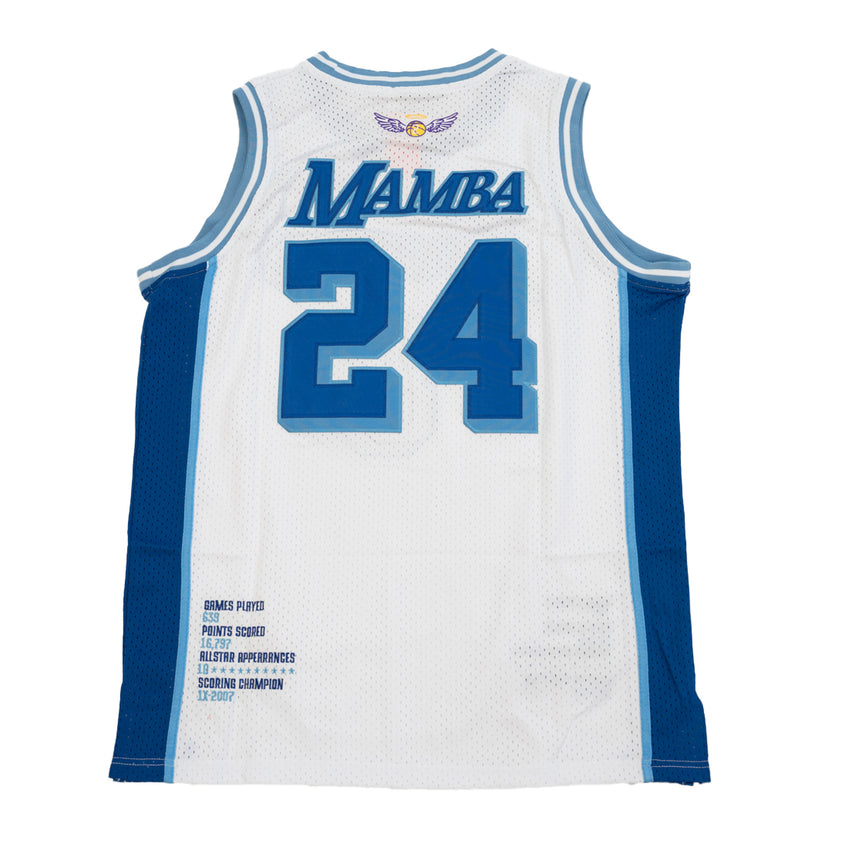 LEGEND MAMBA BASKETBALL JERSEY (WHITE)