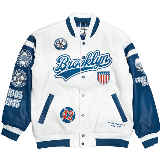 BROOKLYN GIANTS VARSITY JACKET (BLUE)