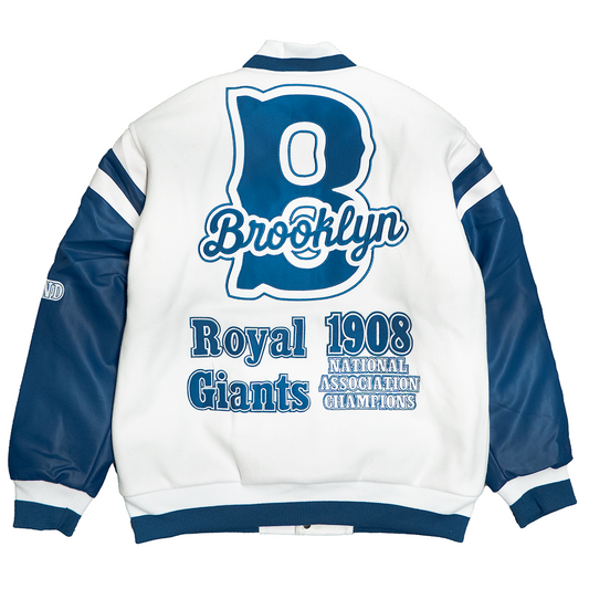 BROOKLYN GIANTS VARSITY JACKET (BLUE)