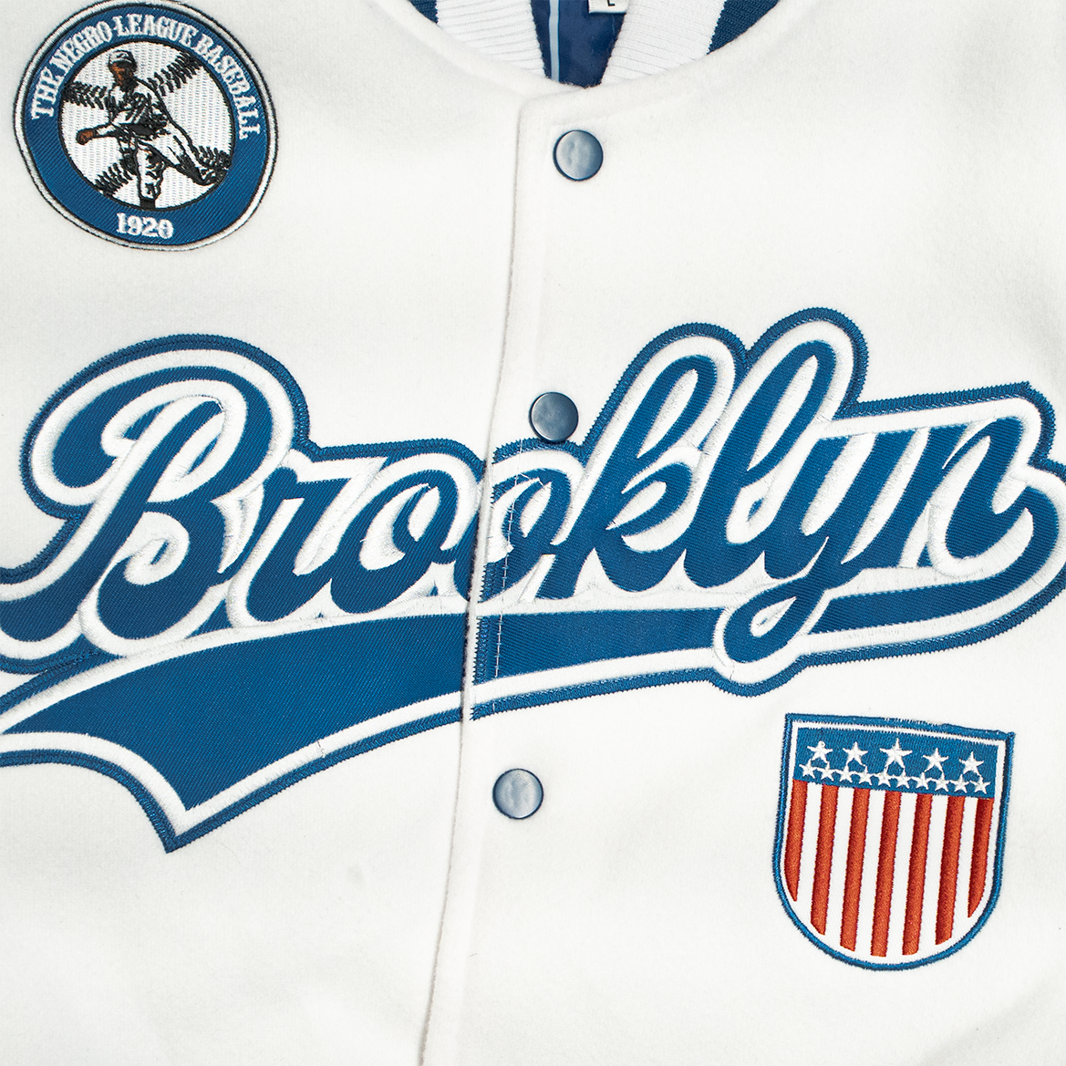 BROOKLYN GIANTS VARSITY JACKET (BLUE) – All Star Elite