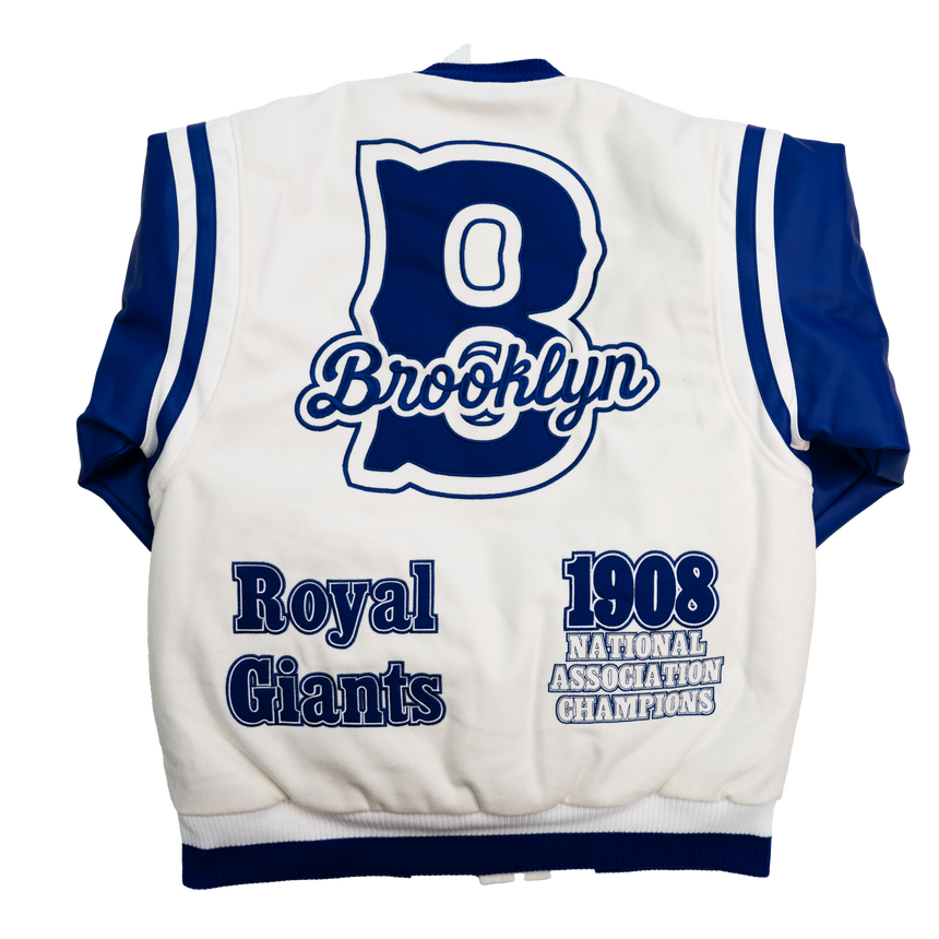 BROOKLYN GIANTS VARSITY JACKET (BLUE)