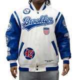 BROOKLYN GIANTS VARSITY JACKET (BLUE)