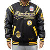 PITT CRAWFORDS VARSITY JACKET (BLACK)