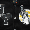 NY BLACK YANKEES VARSITY JACKET (BLACK)