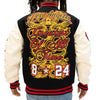 KOBE BRYANT BRUCE LEE VARSITY JACKET (BLACK)