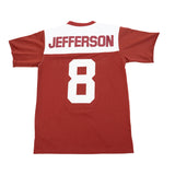 JEFFERSON HIGH SCHOOL FOOTBALL JERSEY (RED)