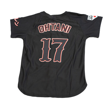 YOUTH OHTANI SHOTIME BASEBALL JERSEY (BLACK)