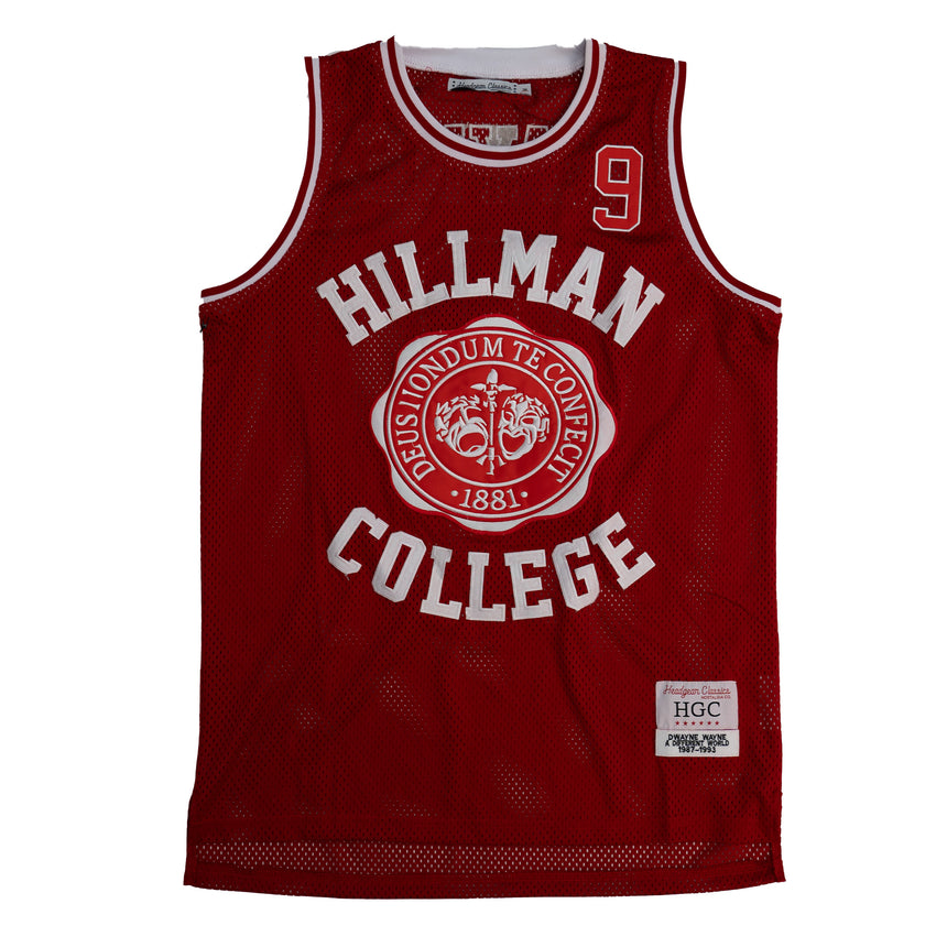 DWAYNE WAYNE BASKETBALL JERSEY RED