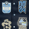 KOBE COLLAGE VARSITY JACKET (NAVY)