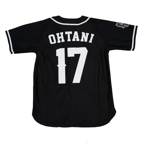 LOS ANGELES OHTANI BUTTON DOWN JERSEY (BLACK)