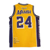 LEGEND MAMBA BASKETBALL JERSEY (GOLD/PURPLE)
