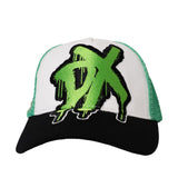 DX GRAFFITI TRUCKER HAT (WHITE)
