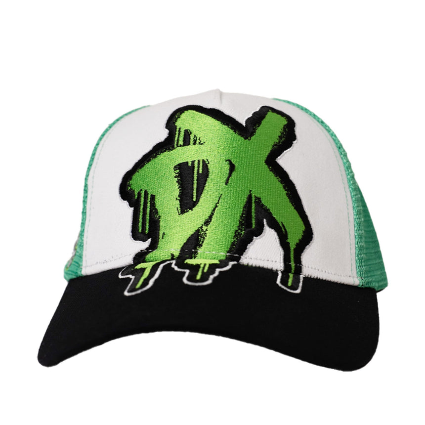 DX GRAFFITI TRUCKER HAT (WHITE)