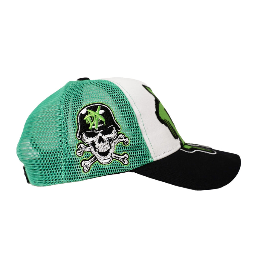 DX GRAFFITI TRUCKER HAT (WHITE)