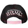 BETTY BOOP TRIBAL TRUCKER HAT (BLACK/PINK)