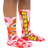 UNIVERSITY GRADUATION SOCKS (PINK CAMO)