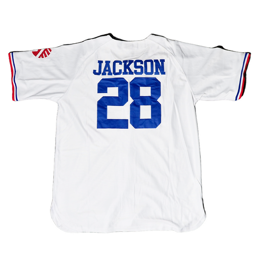 MEMPHIS CHICKS BO JACKSON WHITE BUTTON DOWN JERSEY
