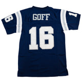 JARED GOFF MARIN CATHOLIC HIGH SCHOOL FOOTBALL JERSEY (NAVY)