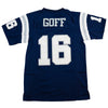 JARED GOFF MARIN CATHOLIC HIGH SCHOOL FOOTBALL JERSEY (NAVY)