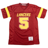 BIJAN ROBINSON LANCERS HIGH SCHOOL FOOTBALL JERSEY (MAROON)