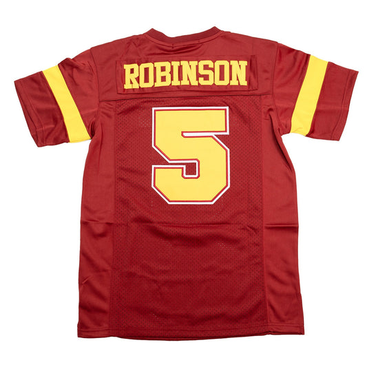 BIJAN ROBINSON LANCERS HIGH SCHOOL FOOTBALL JERSEY (MAROON)