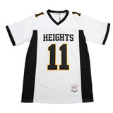 TRAVIS KELCE HIGH SCHOOL FOOTBALL JERSEY (WHITE)