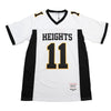 TRAVIS KELCE HIGH SCHOOL FOOTBALL JERSEY (WHITE)