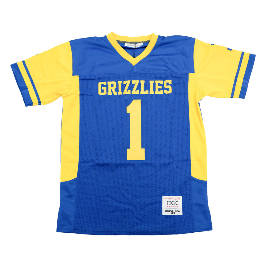 BREECE HALL WICHITA NORTHWEST HIGH SCHOOL FOOTBAL JERSEY (ROYAL)