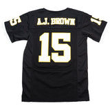 AJ BROWN STARKVILLE HIGH SCHOOL FOOTBALL JERSEY (BLACK)