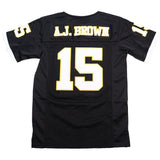 AJ BROWN STARKVILLE HIGH SCHOOL FOOTBALL JERSEY (BLACK)