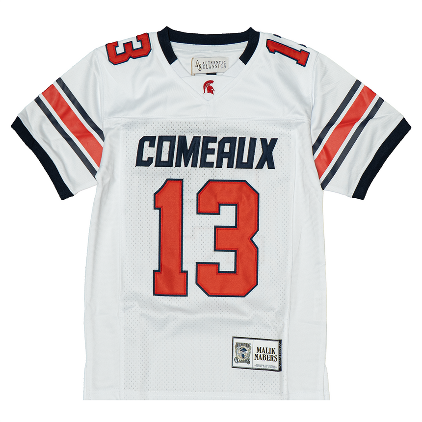 YOUTH MALIK NABERS HIGH SCHOOL FOOTBALL JERSEY (WHITE)