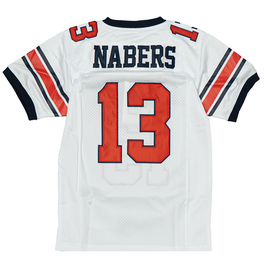 MALIK NABERS HIGH SCHOOL FOOTBALL JERSEY (WHITE)