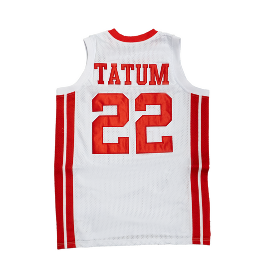 JAYSON TATUM CHAMINADE BASKETBALL JERSEY (WHITE)