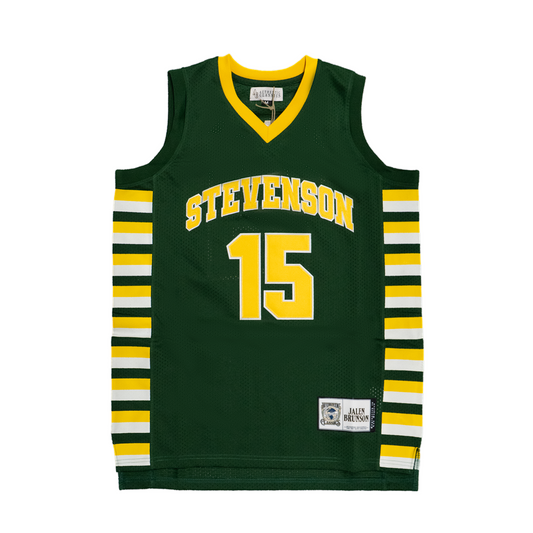 JALEN BRUNSON HIGH SCHOOL BASKETBALL JERSEY (GREEN)