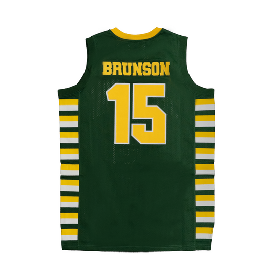 JALEN BRUNSON HIGH SCHOOL BASKETBALL JERSEY (GREEN)