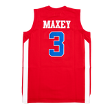 TYRESE MAXEY HIGH SCHOOL BASKETBALL JERSEY (RED)